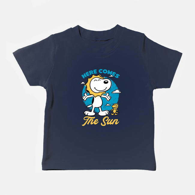 Beagle Summer Music-Baby-Basic-Tee-Studio Mootant