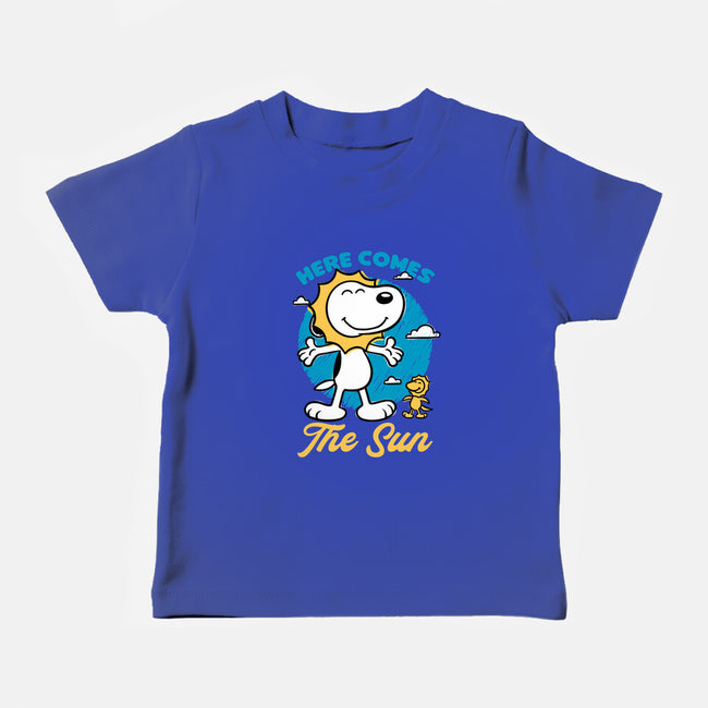 Beagle Summer Music-Baby-Basic-Tee-Studio Mootant