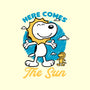Beagle Summer Music-None-Glossy-Sticker-Studio Mootant