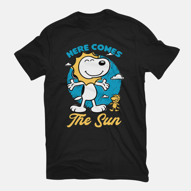 Beagle Summer Music-Mens-Heavyweight-Tee-Studio Mootant
