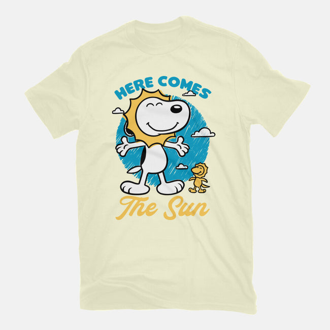 Beagle Summer Music-Mens-Basic-Tee-Studio Mootant