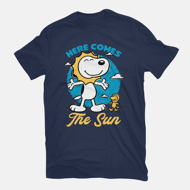 Beagle Summer Music-Mens-Basic-Tee-Studio Mootant
