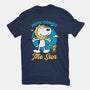 Beagle Summer Music-Mens-Basic-Tee-Studio Mootant