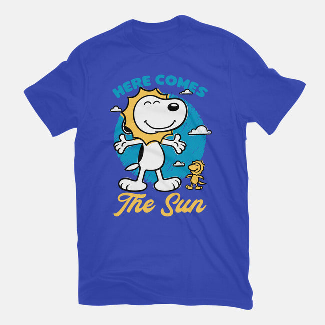 Beagle Summer Music-Mens-Basic-Tee-Studio Mootant