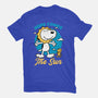 Beagle Summer Music-Mens-Basic-Tee-Studio Mootant
