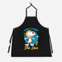 Beagle Summer Music-Unisex-Kitchen-Apron-Studio Mootant