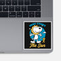 Beagle Summer Music-None-Glossy-Sticker-Studio Mootant
