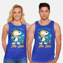 Beagle Summer Music-Unisex-Basic-Tank-Studio Mootant