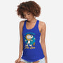 Beagle Summer Music-Womens-Racerback-Tank-Studio Mootant