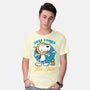 Beagle Summer Music-Mens-Basic-Tee-Studio Mootant