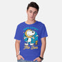Beagle Summer Music-Mens-Basic-Tee-Studio Mootant