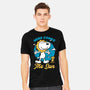 Beagle Summer Music-Mens-Heavyweight-Tee-Studio Mootant