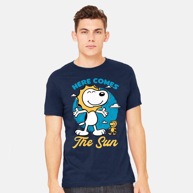 Beagle Summer Music-Mens-Heavyweight-Tee-Studio Mootant