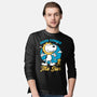 Beagle Summer Music-Mens-Long Sleeved-Tee-Studio Mootant