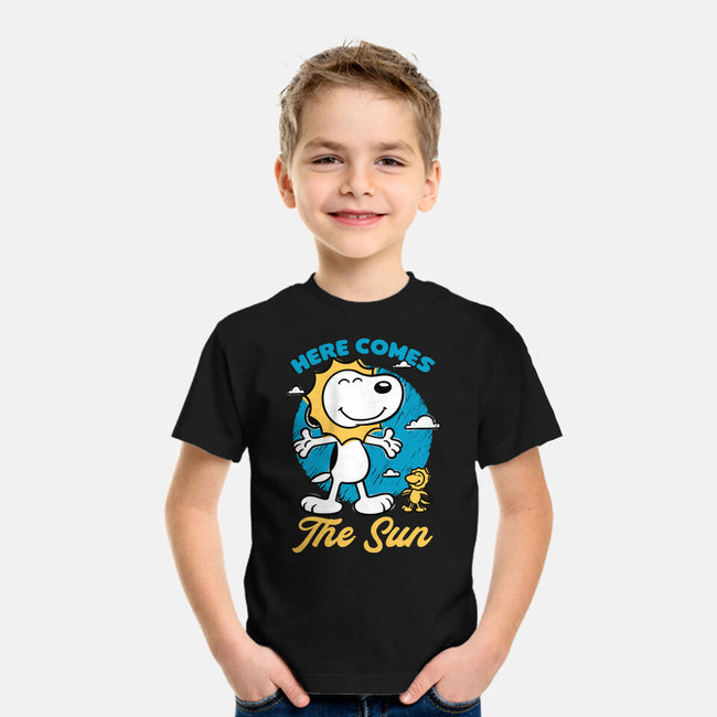Beagle Summer Music-Youth-Basic-Tee-Studio Mootant