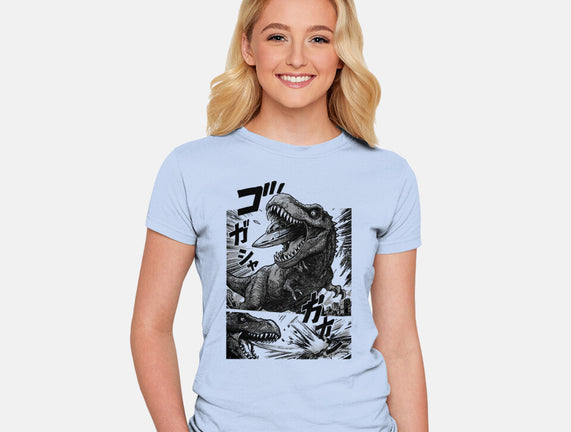 T-rex Vs Ufo