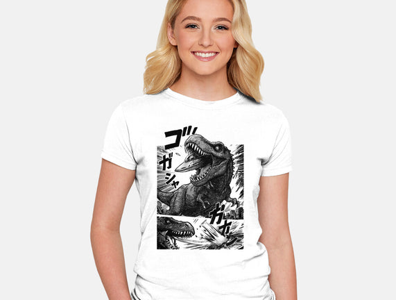 T-rex Vs Ufo