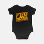 Steves Space Lava Chicken-Baby-Basic-Onesie-rocketman_art
