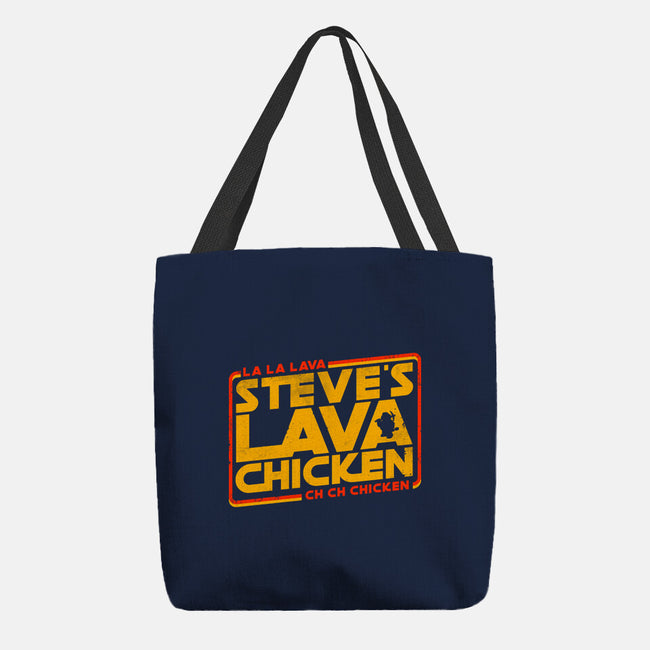 Steves Space Lava Chicken-None-Basic Tote-Bag-rocketman_art