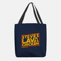 Steves Space Lava Chicken-None-Basic Tote-Bag-rocketman_art