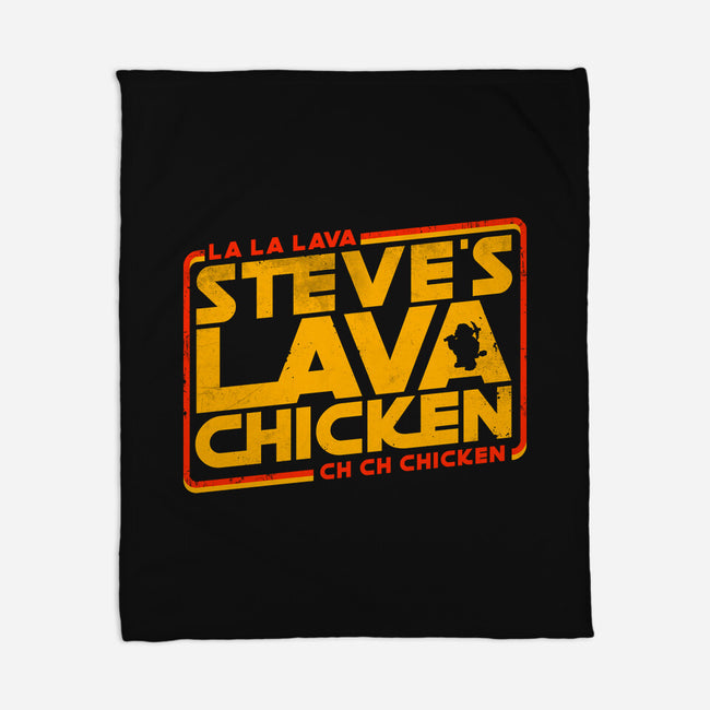 Steves Space Lava Chicken-None-Fleece-Blanket-rocketman_art
