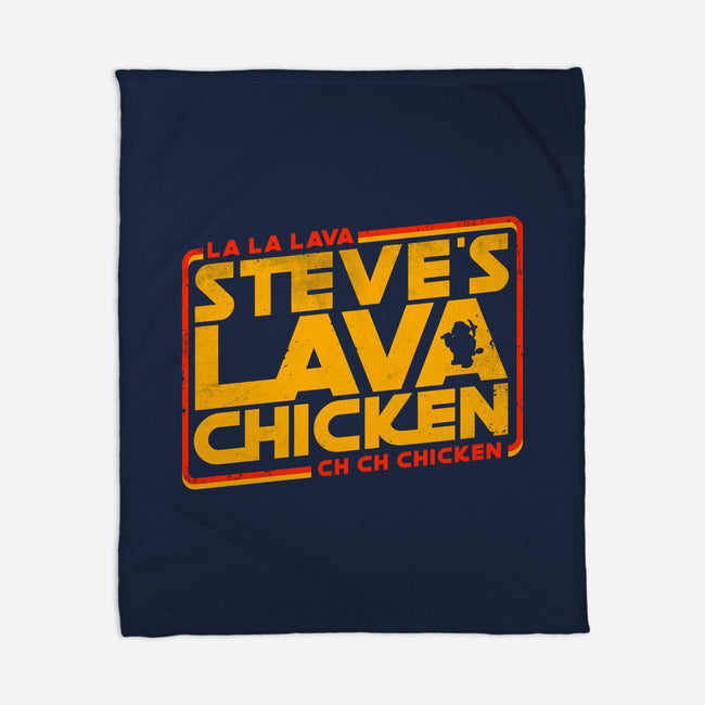 Steves Space Lava Chicken-None-Fleece-Blanket-rocketman_art