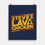 Steves Space Lava Chicken-None-Matte-Poster-rocketman_art