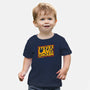 Steves Space Lava Chicken-Baby-Basic-Tee-rocketman_art