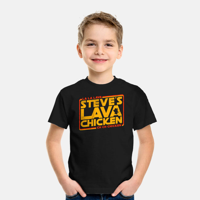 Steves Space Lava Chicken-Youth-Basic-Tee-rocketman_art