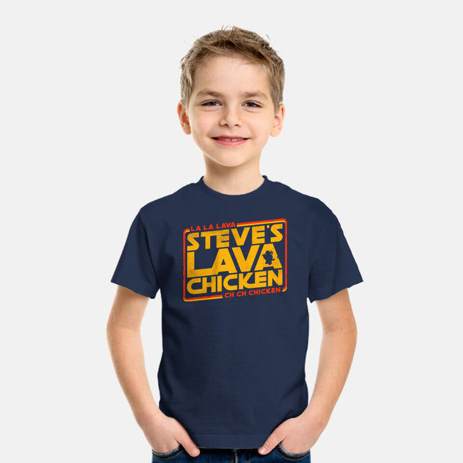 Steves Space Lava Chicken-Youth-Basic-Tee-rocketman_art