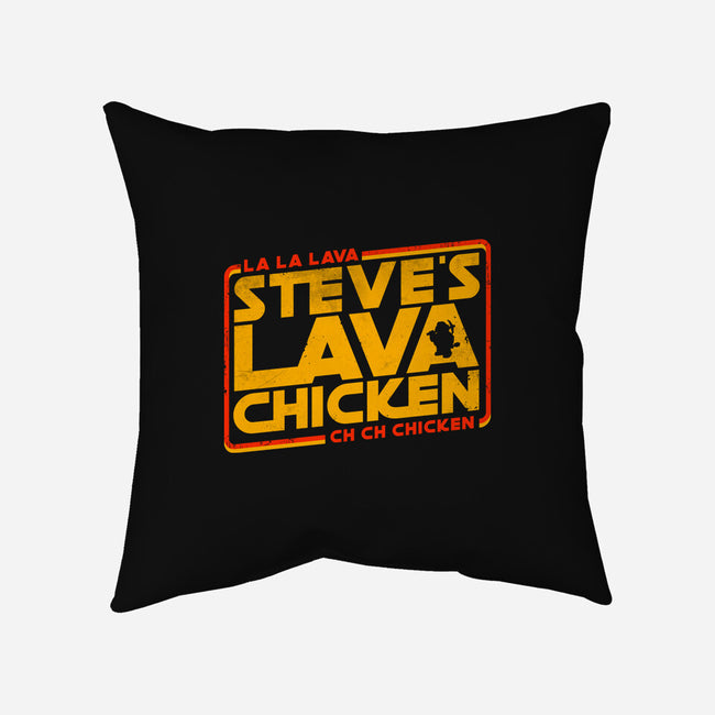 Steves Space Lava Chicken-None-Removable Cover w Insert-Throw Pillow-rocketman_art
