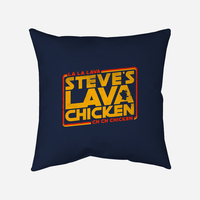 Steves Space Lava Chicken-None-Removable Cover w Insert-Throw Pillow-rocketman_art