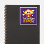 The Future Is Bright-None-Glossy-Sticker-NemiMakeit