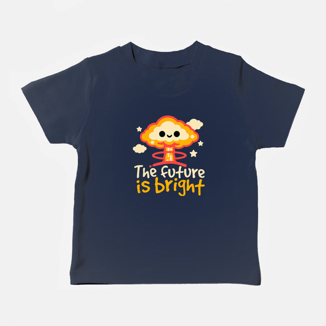 The Future Is Bright-Baby-Basic-Tee-NemiMakeit