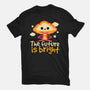 The Future Is Bright-Mens-Basic-Tee-NemiMakeit