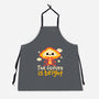The Future Is Bright-Unisex-Kitchen-Apron-NemiMakeit