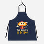 The Future Is Bright-Unisex-Kitchen-Apron-NemiMakeit