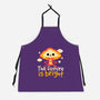 The Future Is Bright-Unisex-Kitchen-Apron-NemiMakeit