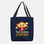 The Future Is Bright-None-Basic Tote-Bag-NemiMakeit
