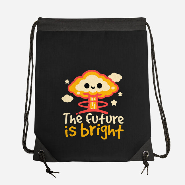 The Future Is Bright-None-Drawstring-Bag-NemiMakeit