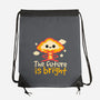 The Future Is Bright-None-Drawstring-Bag-NemiMakeit