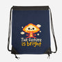 The Future Is Bright-None-Drawstring-Bag-NemiMakeit