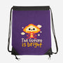 The Future Is Bright-None-Drawstring-Bag-NemiMakeit