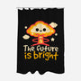 The Future Is Bright-None-Polyester-Shower Curtain-NemiMakeit