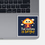 The Future Is Bright-None-Glossy-Sticker-NemiMakeit