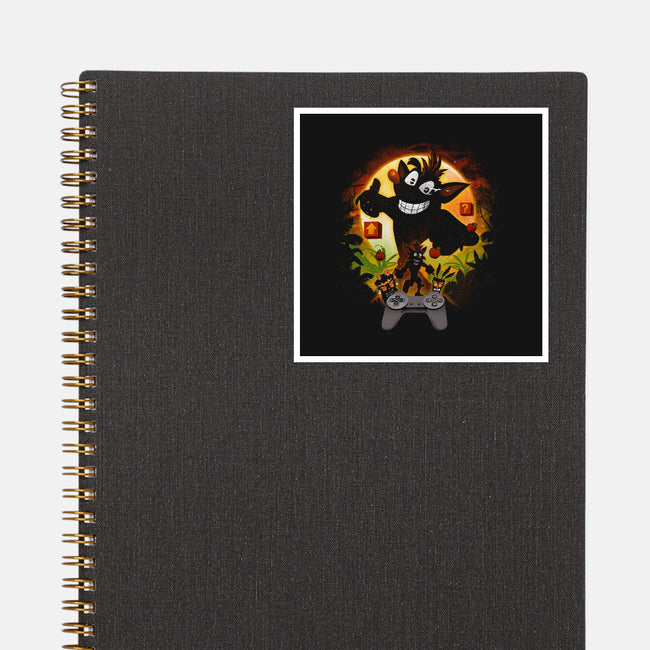 Adventure Race-None-Glossy-Sticker-dandingeroz
