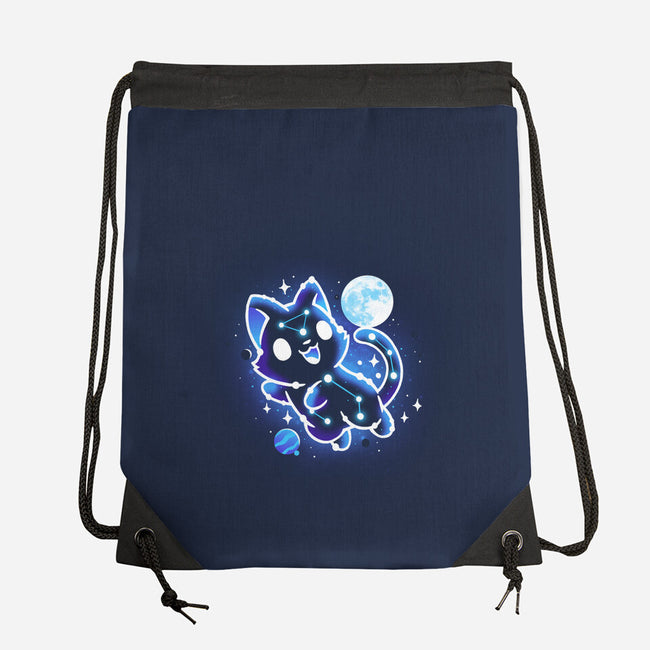Kitten Galaxy-None-Drawstring-Bag-Vallina84