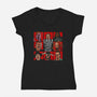 80s Nostalgia-Womens-V-Neck-Tee-AndreusD
