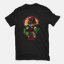 Super Plumber Race-Womens-Fitted-Tee-dandingeroz