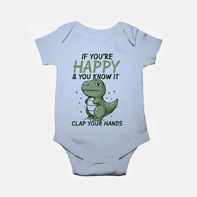 Clap Your Hands-Baby-Basic-Onesie-Vallina84